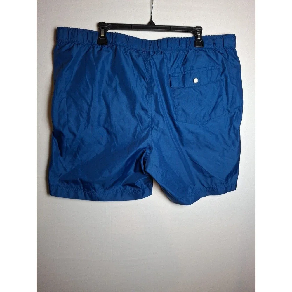 LANDS' END Men's Blue Quik - Dry Nylon Swim Trunks/ Shorts Size 42